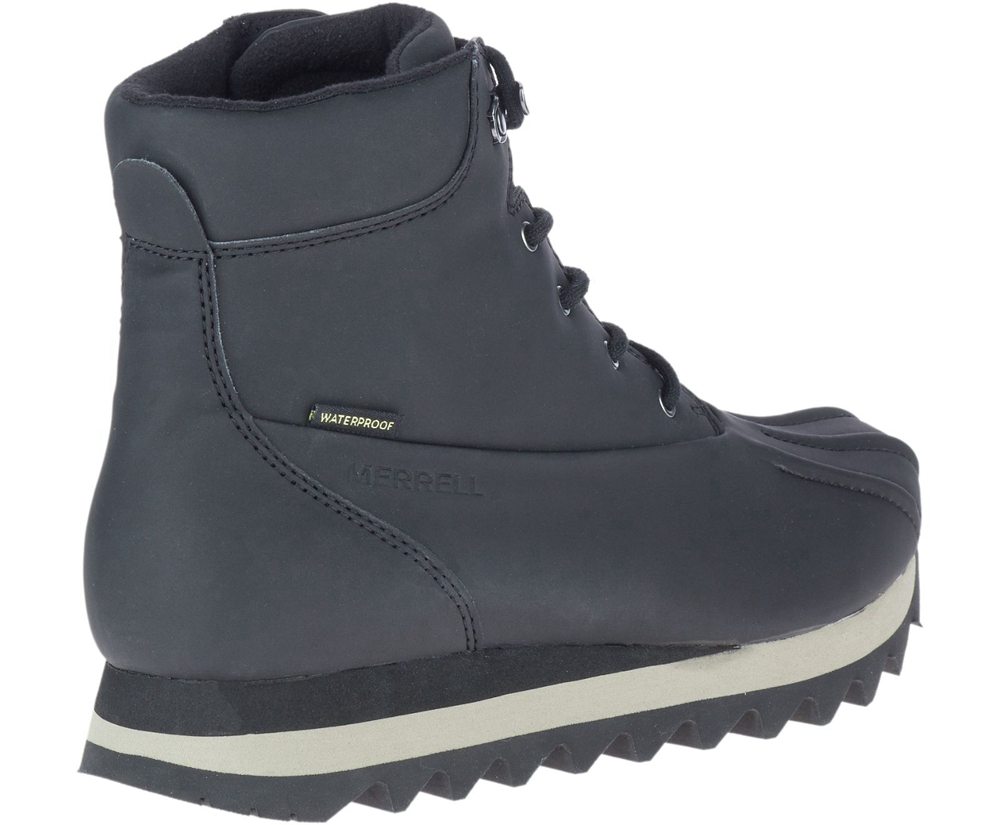 Merrell Støvler Herre - Alpine Brevig Polar Waterproof - Sort - VQY328650